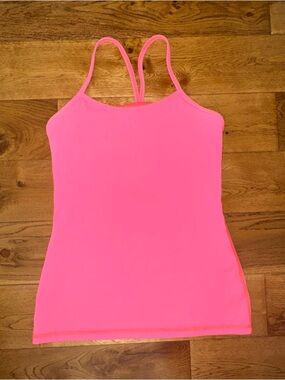Lululemon Pink Strap Tank